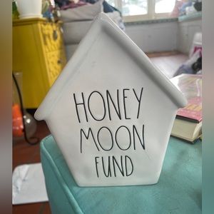 Rae Dunn Honey Moon FundPerfect shower or wedding gift. White w/black letters